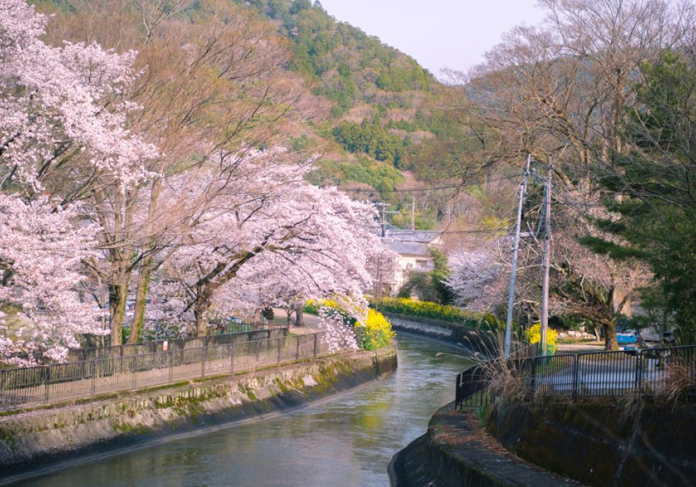 Vodní kanál Biwa, Kjóto (Japonsko)
