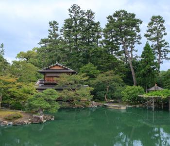 Park u Císařského paláce, Kjóto (Japonsko)